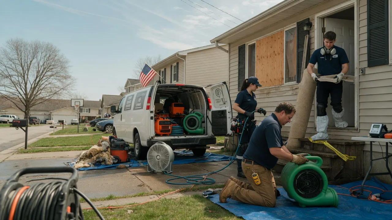 Water Damage Restoration in Park Falls, WI near me